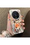 Vivo X300 Pro Compatible Cartoon Fox Nick Patterned Case Acrylic Hard Back Silicon Edge - 2