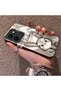 Case for Vivo Y36 4G/5G Compatible Cartoon Fox Judy Pattern Case Acrylic Hard Back Silicon Edges - 3
