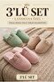 3-Pack Home Slippers Dowry Slippers Winter Slippers Noiseless Light Sole - 3