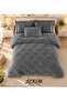 "With a Gift" Single-Size Double-Sided 155X215 Welsoft Quilt''Ultra Filled'' (New Season) - 2
