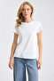 Logo Embroidered Cotton T-Shirt