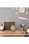 Alarm Clock, Small Desk Clock for Table, Non Ticking Retro Analog Silent Alarm Clock, Batter - 5