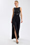 Sequin Detailed Scuba Crepe Palazzo Jumpsuit - 3