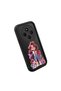 Redmi A4 Compatible Black Silicone Case Cute Cartoon Girl Pattern Camera Protection Shock Absorption Protective Case - 3