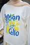Women's Lemon Pattern Long Sleeve Body Ecru - 5