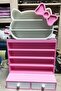 Large Size Desktop Shelf Organizer with Drawers and Ribbons, Multi-Purpose Figure Organizer 40X25 Cm. - 5