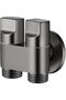 Upgrades 20mm Double Flows Control Angles Valves Double Control Angles Valves Metal For Home Laundry