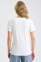 Pearl and Stone Detailed Cotton T-Shirt - 5