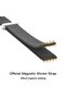 Newest Design Adjustable Crossbody Lanyard Strap with Magnetic Phone Case for iPhone 17/17 Pro Max - Premium Anti-Drop Hands-Free Shoulder Strap, Secure Cosmic Orange Fashion Phone Holder for - 4
