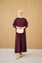 Women's Skirt Suit Burgundy - 2