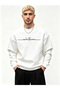 Unisex Men's Printed Crew Neck Comfortable Fit Regular Cut Sweatshirt
