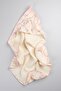 Muslin & Waffle Fabric 100% Cotton Baby and Children Bathrobe Towel (Cherry) - 3