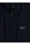 Ozmarka New Season Navy Blue Regular Fit Hooded Men's Puffer Jacket - 6