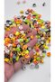 Sports Themed Fimo Beads 100Pcs
