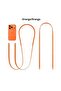Newest Design Adjustable Crossbody Lanyard Strap with Magnetic Phone Case for iPhone 17/17 Pro Max - Premium Anti-Drop Hands-Free Shoulder Strap, Secure Cosmic Orange Fashion Phone Holder for - 2