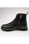 Kemal Aygün-Venüs Women's Genuine Leather Zippered Lace-Up Thick Soled Casual Boots - 5