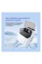 TB-966 Countertop Ice Maker Machine – 12kg/24Hrs, 9 Bullet Cubes in 6-8 Mins, 1.6L Water Tank, 2 Ice Sizes (Small/Large), Portable Automatic Ice Maker with Scoop & Removable Basket – 165W Energy - 4
