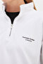 3 Thread Non-Embroidered London Printed Half-Zip Sweatshirt - 3