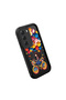 Infinix Hot 60 Pro Compatible Black Silicone Bicycle Girl Balloon Pattern Shock-Absorbing Protective Case with Camera Protection - 3