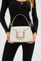 Italian Design 100% Genuine Leather Women's Hand and Shoulder Bag - Handcrafted Italian Style Crossbody Model