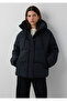 Hooded jacket black