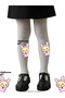 Rilakkuma White Pantyhose Matte Opaque Micro 50