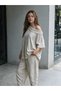 Jungle Jacquard Woven Cotton Shalwar Pants & Blazer Set - 3