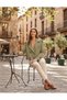 Women's Short Trench Coat Double-Breasted Collar Seasonal Jacket - 4