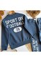 Boys' Printed Sweatshirt and Sweatpants Set - 2