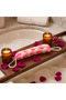 Long Braided Back Bath Loofah Double Handle Drawstring Shower and Body Cleansing Scrubber - 4