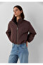Short women's jacket puce - 7