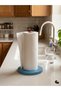 Natural Wooden Towel Napkin Holder Wooden Paper Holder (White Pine)(Pink Blue)(1 Piece)