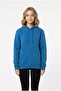 Women's Hooded Pocketed Thick Casual Comfortable Cut Sweatshirt - 3