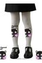 Chococat White Pantyhose Matte Opaque Micro 50