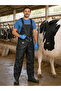 Veterinary Overalls Pvc 100% Water and Moisture Proof Seamless Special Production Overalls with Pockets - 5