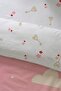 Alice Wonderland Patterned 100% Cotton 100X150 cm Baby Kids Bedding Set - 4