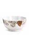 3.5 Inch Bowl Set of 4, ECOLEAF Leaf & Floral Design Small Serving Bowls, 9 cm Snack Dessert Fruit Dip Sauce Condiment Bowls for Home Kitchen Dining - 4
