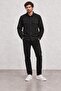 Men's Black Double Pocket Flap Button Regular Fit Shirt - 2