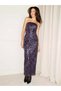 Rochie maxi, mov - L - 2