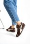 Women's Retro Sneaker Comfortable Sole Lace-Up Casual Sports Shoes - 6