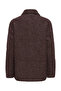 Women's Onlvıctoria Mix Wool Brown Jacket - 15373243 - 3