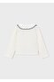 Girl's Baby Collar Long Sleeve Tshirt - 4