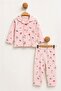 100% Cotton Baby Girl Pajamas – Snap Closure at Front, Soft and Comfortable - 3