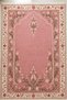 Pink Tulip Patterned Prayer Rug - Dowry and Gift Prayer Rug - 2