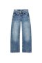 Düşük bel kalpli düz jean - 3