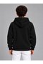 Unisex Children's Black 100% Cotton Sweatshirt 3-Ply Fabric Without Shardons (4-Season) - 5
