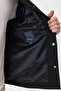Black Men's Regular Fit Coat Bmn6001600000 - 3