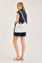 Embossed Piece Stitched Bag with Chain Strap - 4