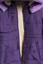 Purple Girls' Plush Fur Inside, Tassel Detailed, Removable Hooded, Long Cut Coat 24871 - 5