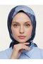Floral and Patterned Twill Scarf - 4